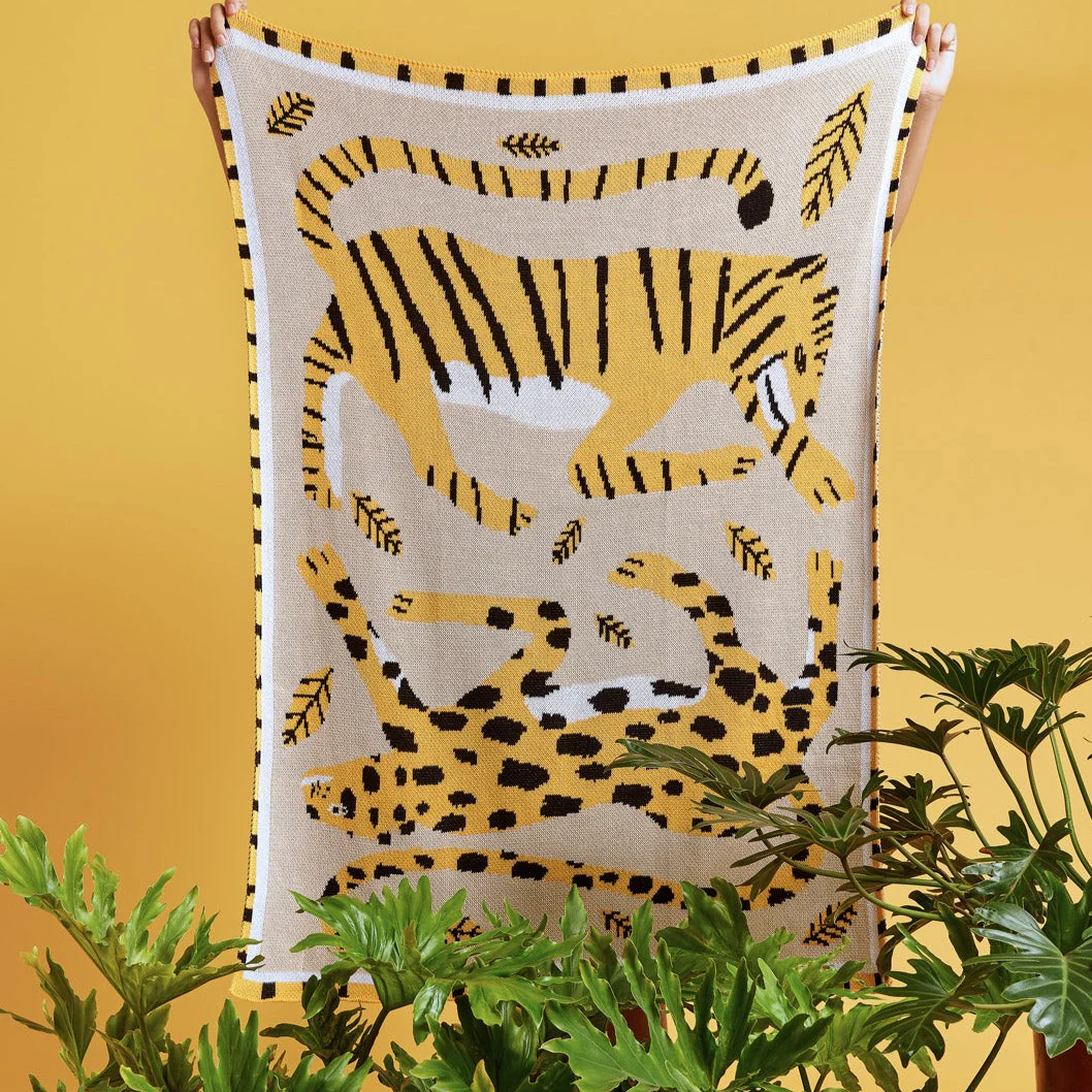 Big Cats Mini Blanket - Image 3