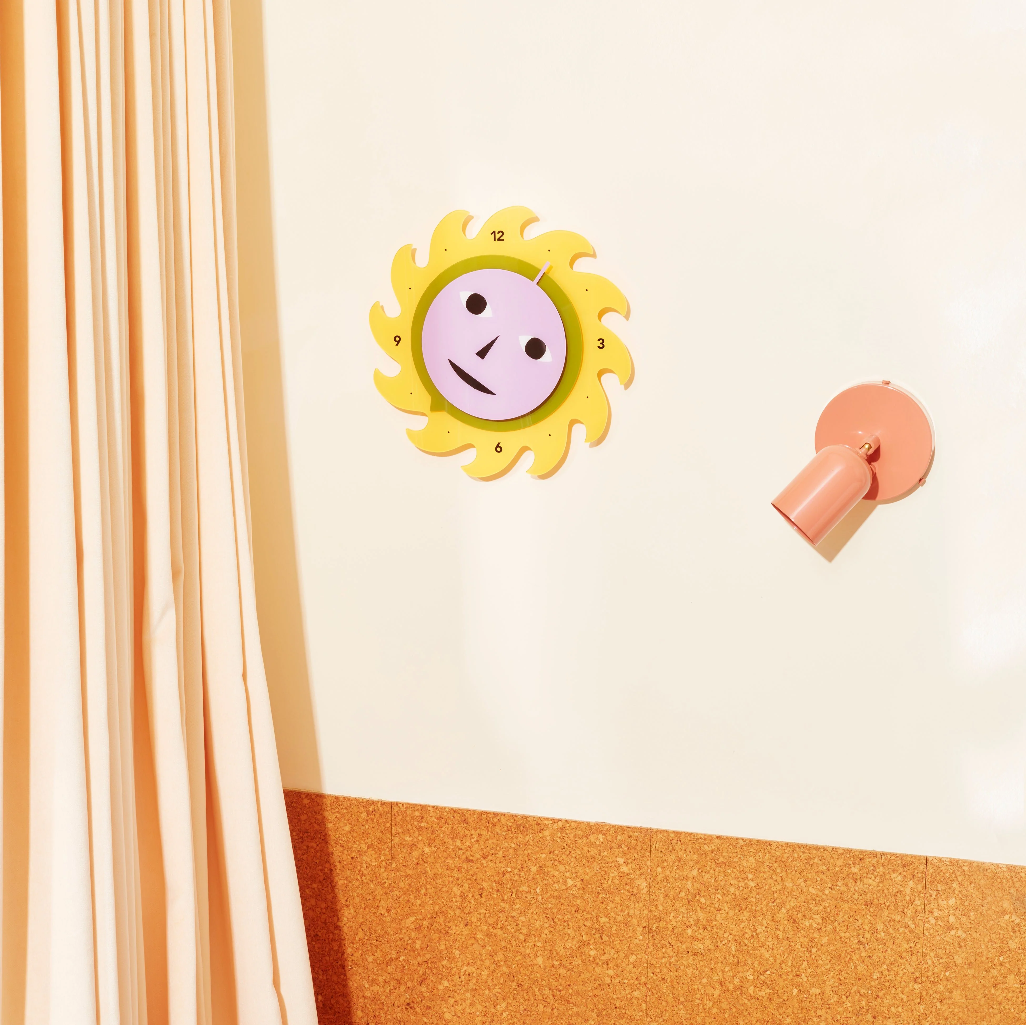 Everybody Clock - Yellow/Purple - Image 7