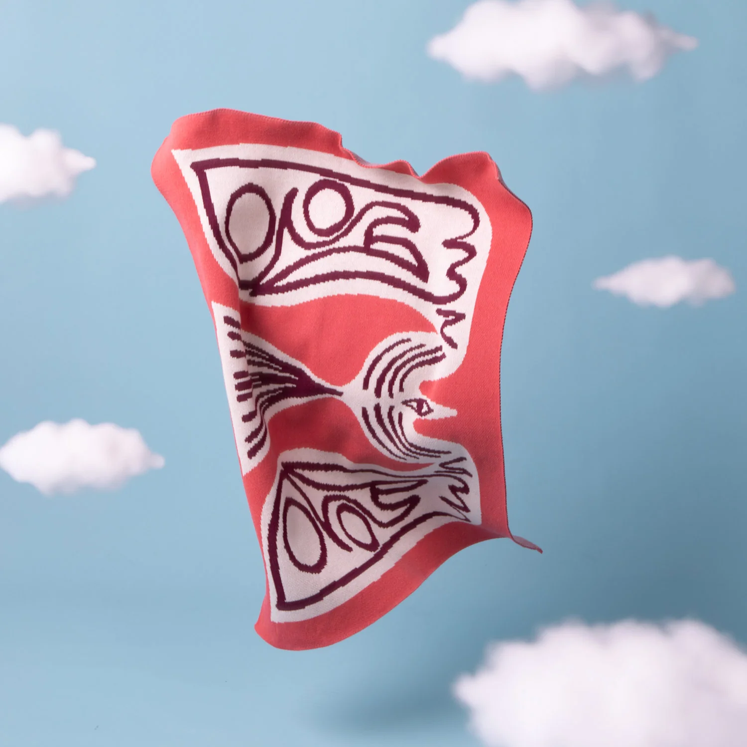 Squiggle Bird Mini Blanket - Image 3